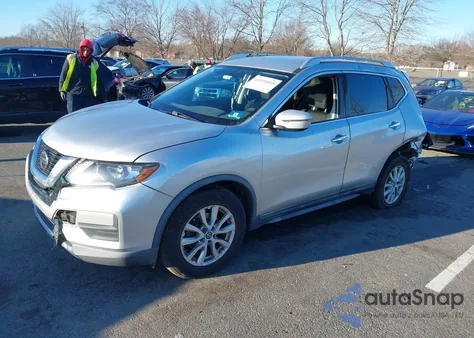 2018 Nissan Rogue Sv from USA, damaged, VIN KNMAT2MV3JP575831